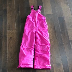 Columbia kids snow bibs